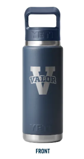 YETI Rambler 26 oz Color Match Straw Bottle - Navy